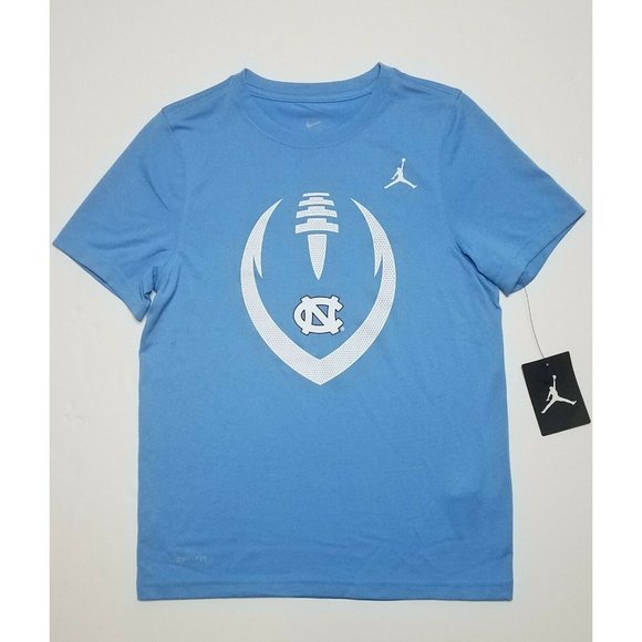 Youth Jordan UNC Tar Heels Football Icon Legend Tee - Picture 2 of 4